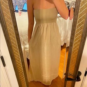 Fab’rik Linen Maxi Dress with pockets